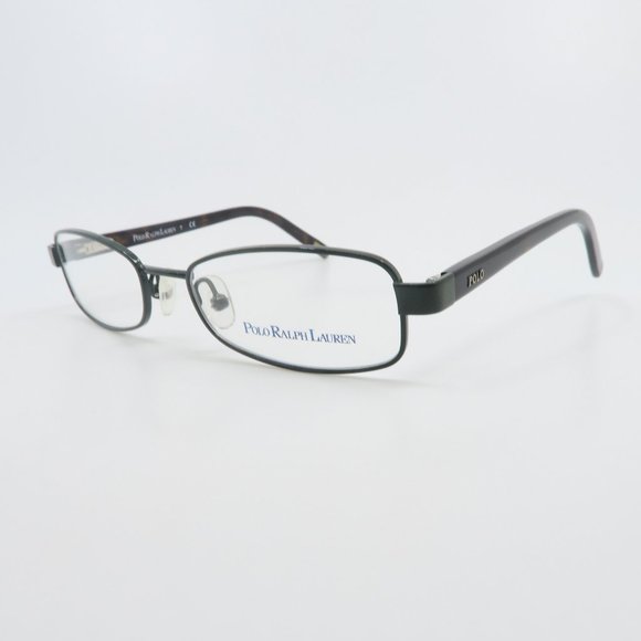 Polo Ralph Lauren Other - Polo Prep 8023 333 47mm Olive Metal/Brown Tortoise Rectangle Kids New Eyeglasses